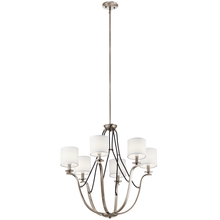 Kichler 43532CLP - Thisbe™ 27.5" 6 Light Chandelier Classic Pewter