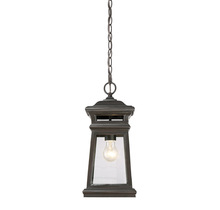 Savoy House 5-243-213 - Taylor 1-Light Outdoor Hanging Lantern in English Bronze with Gold