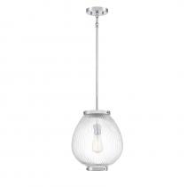 Savoy House 7-170-1-11 - Welles 1-Light Pendant in Polished Chrome