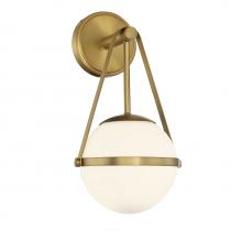 Savoy House 9-1911-1-322 - Polson 1-Light Wall Sconce in Warm Brass