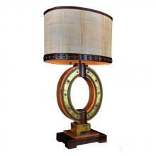 Kalco 895NI - Aspen 2 Light Oval Table Lamp