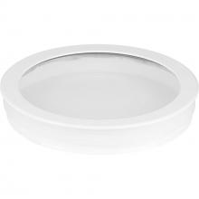 Progress P860045-030 - Cylinder Lens Collection White 5-Inch Round Cylinder Cover