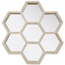 Varaluz 406A02 - Honeycomb Accent Mirror