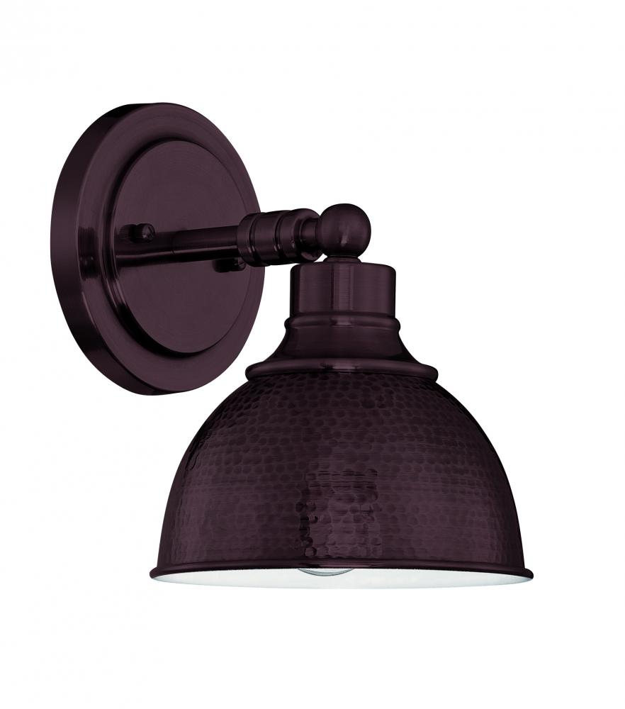 Timarron 1 Light Wall Sconce in Aged Bronze Brushed