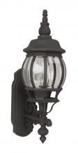 Craftmade Z320-TB - French Style 1 Light Small Outdoor Wall Lantern in Textured Black