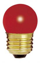 Satco Products Inc. S4511 - 7 1/2W S11 STD RED 1/CD