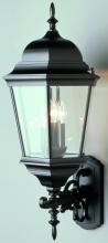 Trans Globe 51000 BK - Classical Collection, Traditional Metal and Beveled Glass, Armed Wall Lantern Light