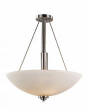 Trans Globe 70528-1 ROB - Mod Pod 3-Light Glass Bowl Pendant