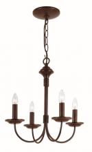 Trans Globe 9014 ROB - Candle 14.5" Chandelier