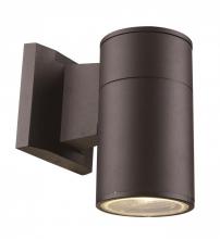Trans Globe LED-50020 BK - Compact Collection, Tubular/Cylindrical, Outdoor Metal Wall Sconce Light