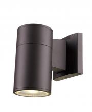 Trans Globe LED-50020 BZ - Compact Collection, Tubular/Cylindrical, Outdoor Metal Wall Sconce Light