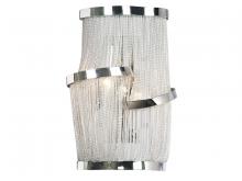 Avenue Lighting HF1404-CH - MULLHOLAND DRIVE COLLECTION CHROME CHAIN WALL SCONCE