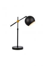 Elegant LD2363BK - Forrester 1 Light Black Table Lamp