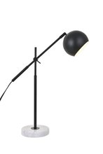 Elegant LD4069T20BK - Aperture 1 light Black Table lamp