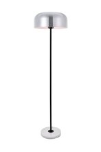 Elegant LD4070F16BN - Exemplar 1 light brushed nickel Floor lamp