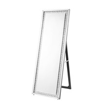 Elegant MR9123 - Sparkle 22 in. Contemporary Standing Full length Mirror in Clear