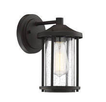 Savoy House Meridian M50019ORB - 1-Light Outdoor Wall Lantern in Oil Rubbed Bronze