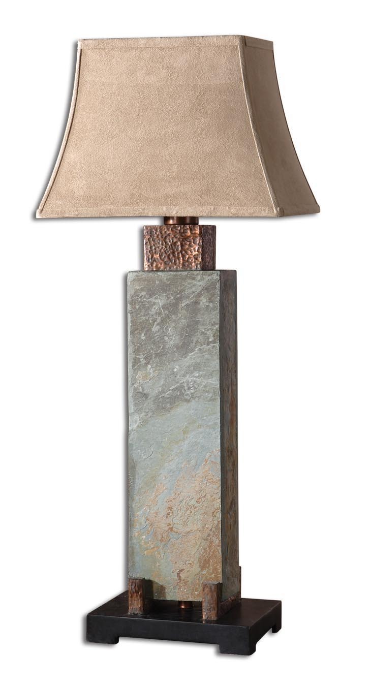 Uttermost Tall Slate Table Lamp