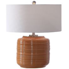Uttermost 26388-1 - Uttermost Solene Orange Table Lamp