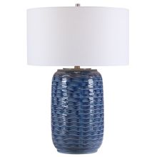 Uttermost 28274-1 - Uttermost Sedna Blue Table Lamp