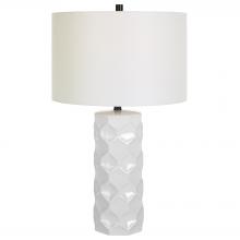 Uttermost 30181-1 - Uttermost Honeycomb White Table Lamp