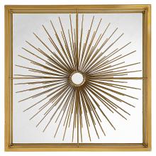 Uttermost 04304 - Uttermost Starlight Mirrored Brass Wall Decor