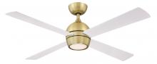 Fanimation FP7652BS - Kwad - 52" - Brushed Satin Brass with Light