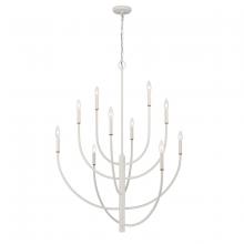 ELK Home 82019/10 - Continuance 42'' Wide 10-Light Chandelier - White Coral